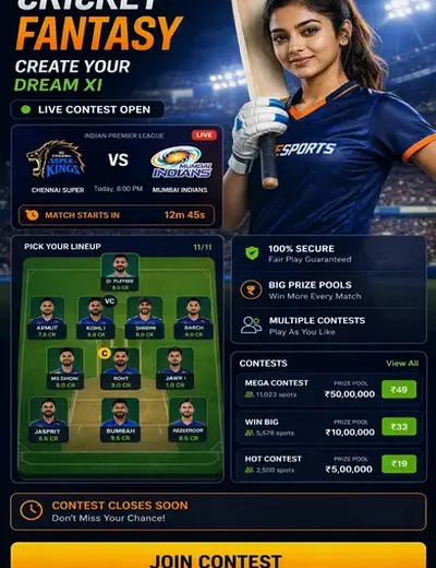 Win888slot (win 888 slot) fantasy cricket & matchday visual 3